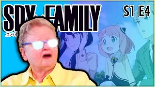 The Prestigious School's Interview | Grandma Reacts To Spy X Family Episode 4 | GRANIME