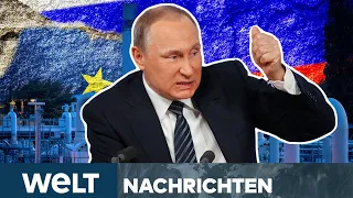 PUTIN DER TRICKSER: Wie der Kreml-Chef mit Deutschland und der EU spielt | WELT Livestream