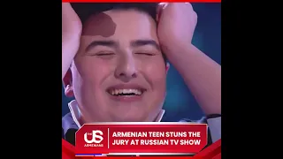 Armenian teen stuns the jury at Russian TV show