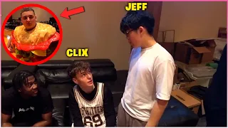 CLIX Embarrassed After ASIANJEFF Full-Boxed 200 Him In BASKETBALL! (CLIX vs. ASIANJEFF IRL)