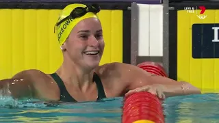 Gold Medal Women's Swimming 100M Backstroke Final | Commonwealth Games 2022 | Birmingham | Highlight