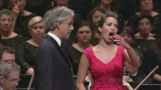 Andrea Bocelli, Nadine Sierra - Duet: Lucia di Lammermoor - Richard Tucker Opera Gala 2016