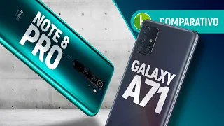 REDMI NOTE 8 PRO vs GALAXY A71: does the mid-ranger gamer surpasses the Korean rival? | Comparison