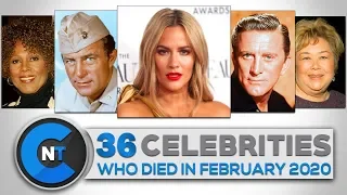 List of Celebrities Who Died In FEBRUARY 2020 | Latest Celebrity News 2020 (Celebrity Breaking News)