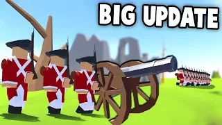 CANNONS & New Weapons! CHARGE! (Rise of Liberty New Update Gameplay - Revolutionary Ravenfield!)