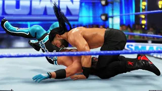 WWE 2K23 - AJ Styles vs Roman Reigns - Gameplay (PS5 UHD) [4K60FPS]