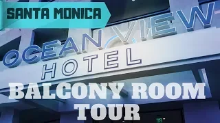 OCEAN VIEW HOTEL KING ROOM | SANTA MONICA CALIFORNIA