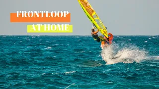 Windsurfing Frontloop tips - Practice at home (during quarantine)