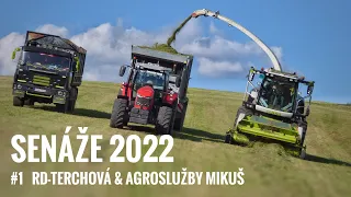 1# Grass haying 2022[ RD-Terchová & Agroslužby Mikuš ] Claas, Case IH, Tatra and Massey Ferguson