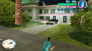 GTA Vice City mercedes benz Road kill