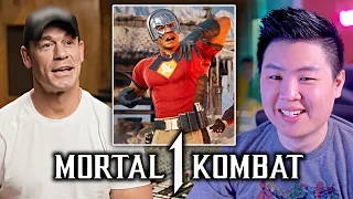 MORTAL KOMBAT 1 - John Cena Talks About Peacemaker!! [REACTION]