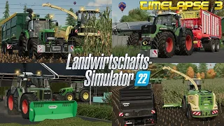 MAISPARTY in LANDERSUM bei @AgrarTechnikPaulus! 🌽🚜💨 | [LS22] - Timelapse #3