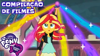 My Little Pony em português | Compilação de filmes: Legend of Evertree e Friendship Games 🎬| MLPEG