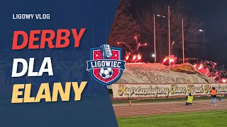 DERBY DLA ELANY! KIBICE ZAWISZY POZA STADIONEM. OPRAWA, GOL, RADOŚC PO MECZU