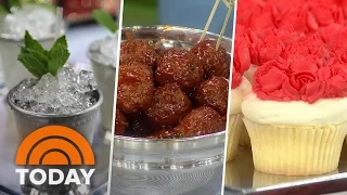 Kentucky Derby Party Ideas: Mint Julep Bar, Bourbon Meatballs, Red Rose Cupcakes | TODAY