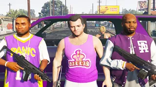 What Happens if Michael Joins BALLAS in GTA 5 (Secret Gang Missions)