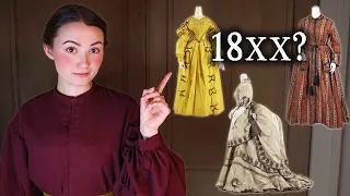 Can You Guess the Years of These 19th Century Dresses? | Historical Fashion Game Show