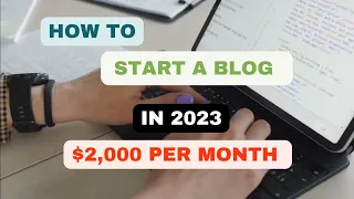 Earn $500 Monthly From Blogging | How To Build A Profitable Blog In 2023 #blogging