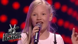 Viltė Kirstukaitė - The Lazy song | Blind Auditions | The Voice Kids Lithuania S01