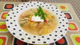 Shchi Soup | ЩИ из квашеной и свежей капусты | Russian soup | How to cook Shchi soup