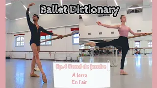 🩰 발레용어사전 EP.4 - 롱드쟘 편!! 아떼르와 앙네르 뜻 알아보기! Ballet dictionary ‘Rond de jambe  a terre VS en l’air’