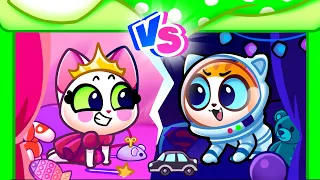 🛌 Secret Rooms Under Bed Song 😻 Kids Songs & Nursery Rhymes😻 💖 Purr Purr