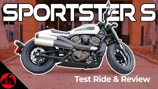 Harley-Davidson Sport Bike? | 2022 Sportster S Test Ride and Review