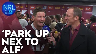 Harry Grant's party plans after Origin Game 1 win with Alfie Langer: In the Sheds | NRL on Nine