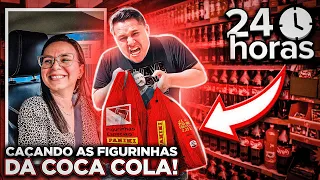 24 HORAS em BUSCA das FIGURINHAS DA COCA-COLA!! Álbum de Figurinhas COPA DO MUNDO 2022!! 😂🔥