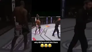 Yoel Romero punching too low