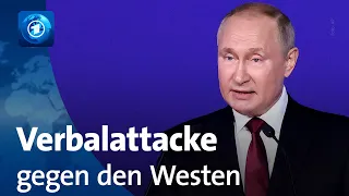 Putin: "Wirtschaftlicher Blitzkrieg" des Westens gescheitert