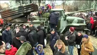 Russian Invasion Proof Exhibition: Kyiv displays Russian military hardware captured in east Ukraine