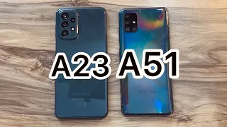 Samsung Galaxy A23 vs Samsung Galaxy A51