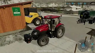 FS22| REMOVING SNOW and FEEDING ANIMALS!| Haut-Beyleron Farm | Farming Simulator | #9