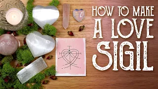 Love Draw Sigil for Self Love - How to make a Magical Sigil - Magical Crafting, Witchcraft, Occult