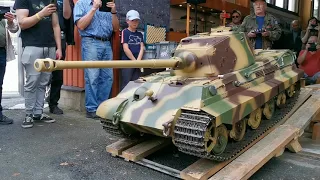 Tiger II RC model. Parola armour museum 2023