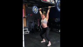 Weightlifting Training For Crossfit Games | Brute Lifting Girls #shorts