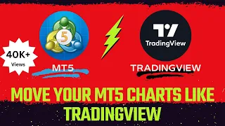 How to move your MT5 charts like Tradingview | Scale Fix MT5 Chart like Tradingview