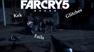 Far Cry 5 Fails, Glitches and Random Funny Moments Compilation