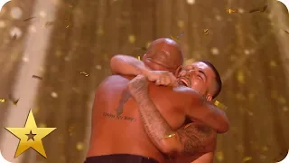 Legendary Stavros Flatley get Simon Cowell's Golden Buzzer! | BGT: The Champions