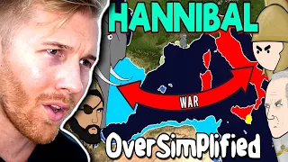 Oversimplified Explained By Drew Durnil... (Punic Wars / Hannibal Reaction)