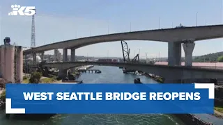 West Seattle Bridge reopens after 2.5 years