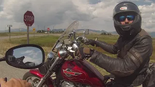 1500 Plus Mile IRON BUTT Ride in 34 HOURS, MONTANA to TEXAS! part 1