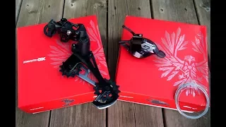 SRAM Eagle GX Shifter and Rear Derailleur 12 Speed - Details, Unboxing