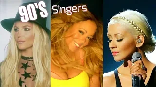 90's Female Singers: Last Hit Singles