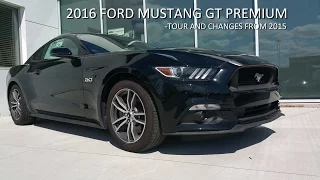 2016 Ford Mustang GT Premium - Tour and Changes from 2015