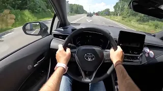 Toyota Corolla  2022  Hybrid 122HP POV Test Drive