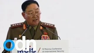 North Korea executes defence chief for 'falling asleep' at official event