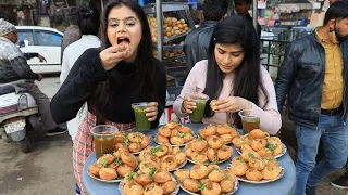 Unlimited Golgappa Challenge | Golgappa ( Pani Puri ) Eating Competition | Golgappa Challenge