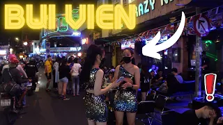 Bui Vien Saturday Night Saigon Vietnam (Holiday) 4K